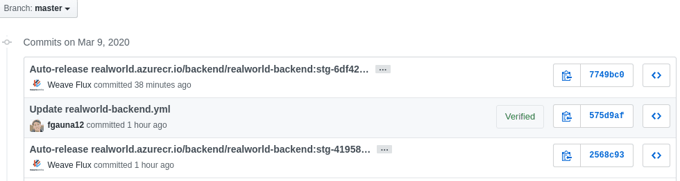 Automated upgrades using Flux