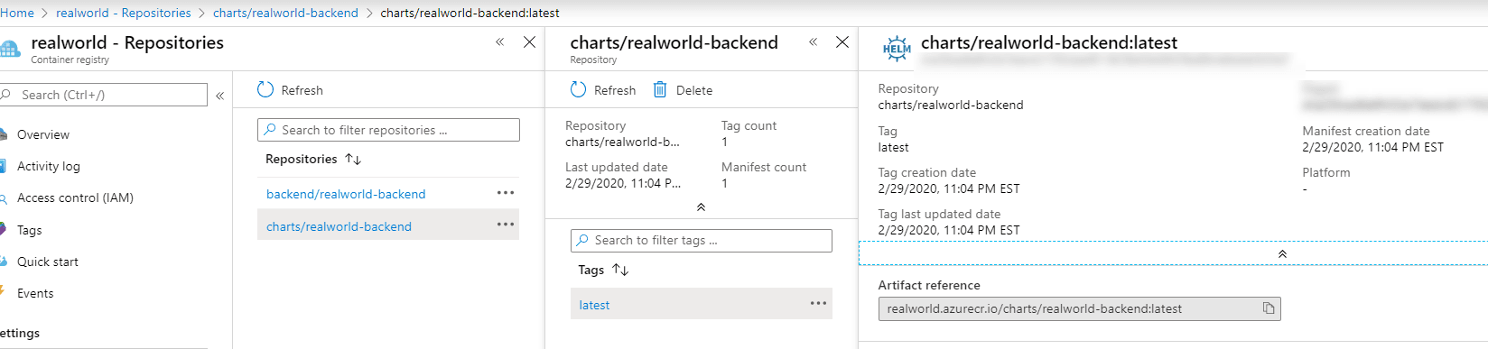 Publishing Helm 3 charts to Azure Container Registry using Azure DevOps - Part 2