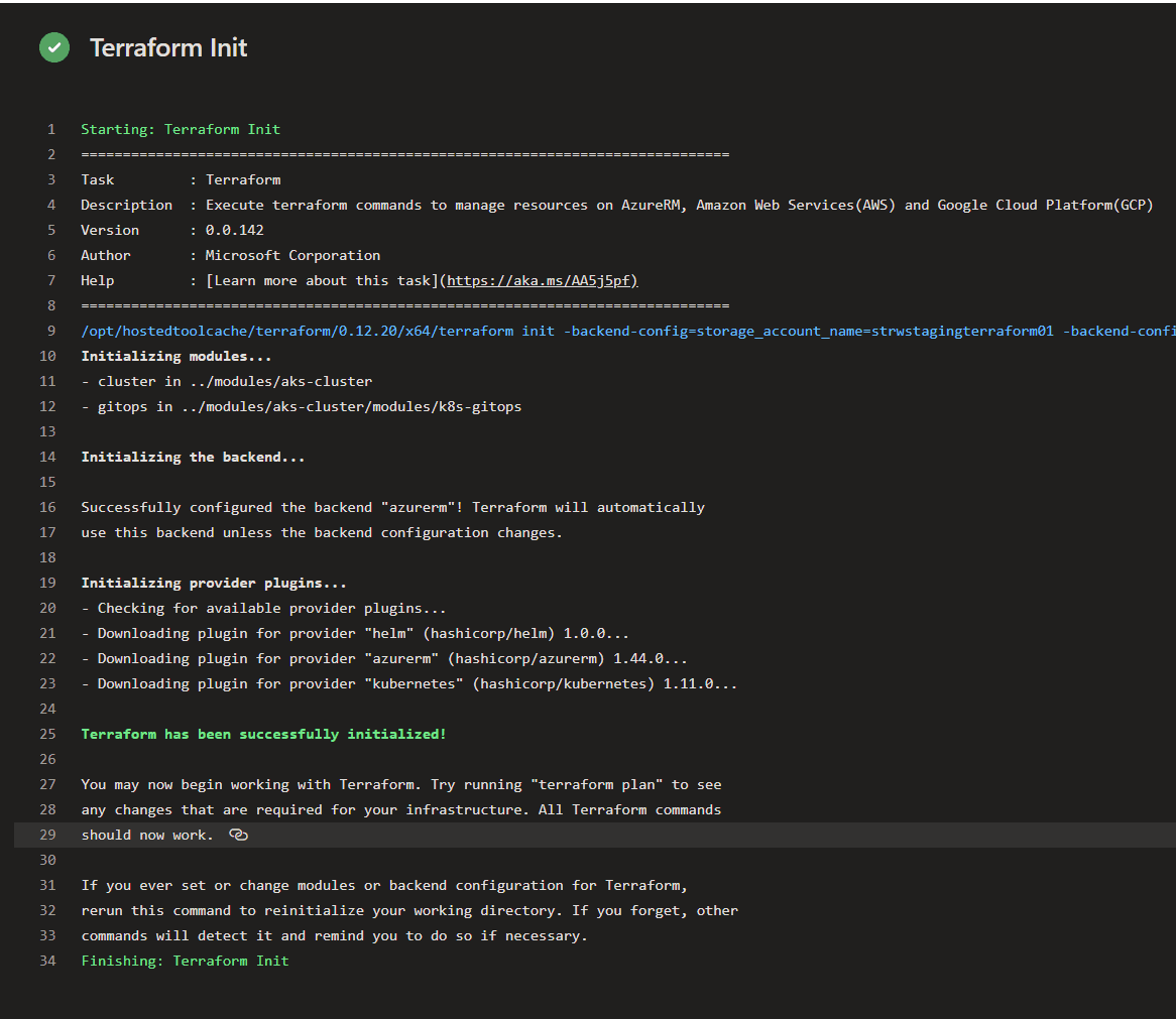 Using Terraform from an Azure DevOps pipeline