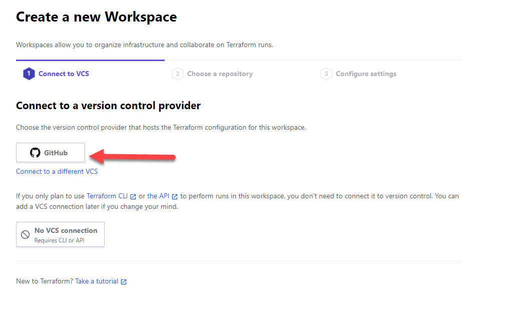 Deploying an AKS cluster through Terraform Cloud